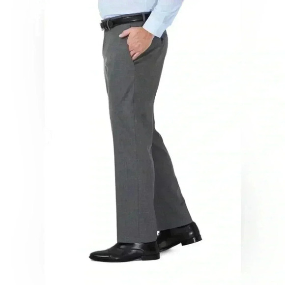 J.M. Haggar Premium Stretch Suit Pant - Flat Front - Picture 4 of 7